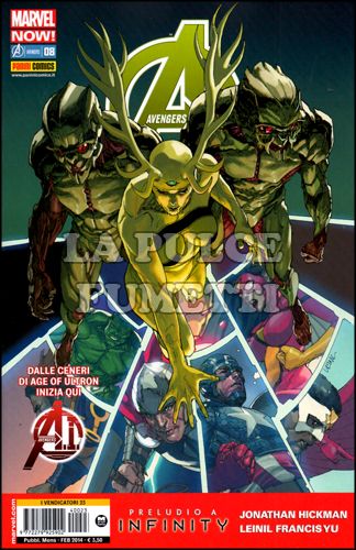 I VENDICATORI #    23 - AVENGERS 8 - MARVEL NOW! - INFINITY: PRELUDIO